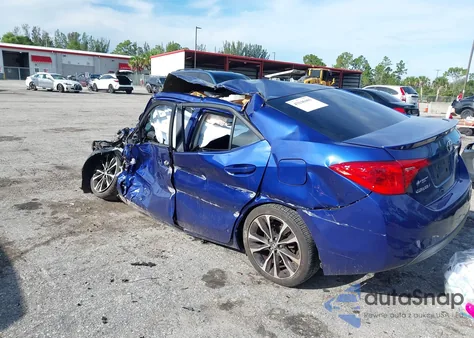 2017 Toyota Corolla Se из США, поврежденный, VIN 5YFBURHE5HP656634